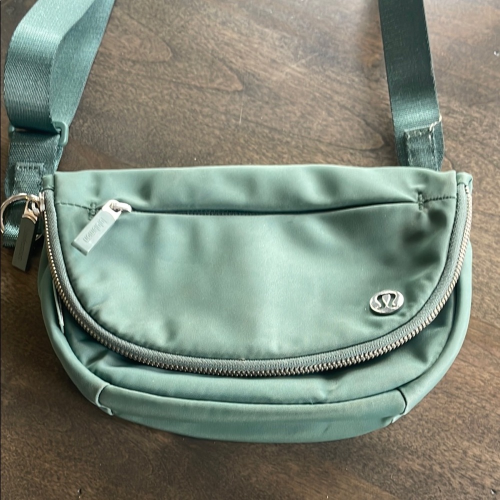 Lululemon Green Crossbody Bag